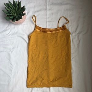 The Limited Camisole, yellow, size small